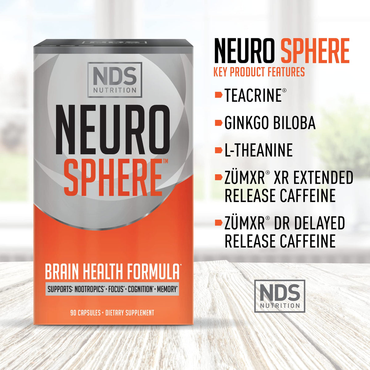 FitLife Brands Neuro Sphere Brain Health Formula - 90 Capsules - image 6