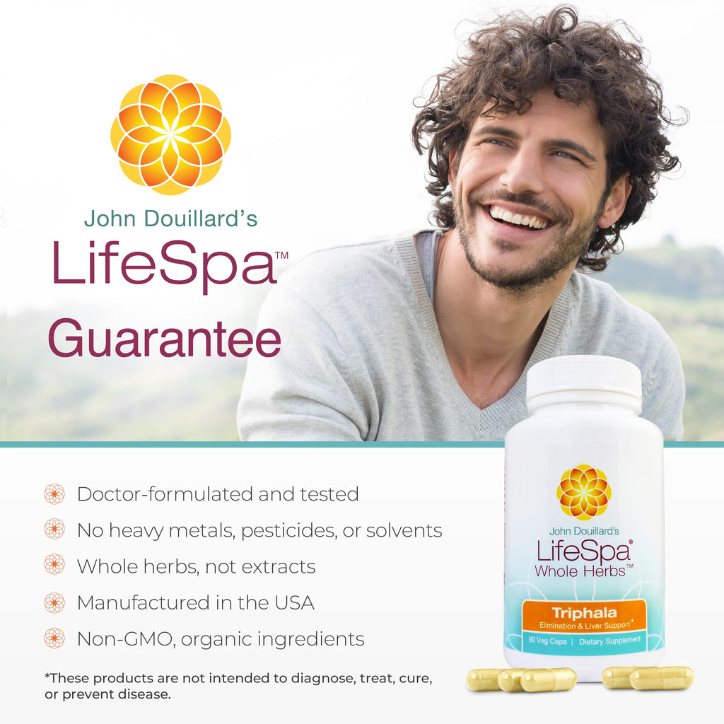 LifeSpa Whole Herbs Triphala Capsules for Digestion - 90 Capsules - image 5