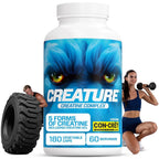CREATURE® Creatine Complex - Creatine Monohydrate Capsules with 5