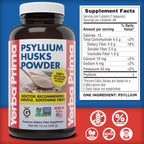 Yerba Prima Psyllium Husks Powder for Regularity - 48 oz - image 3