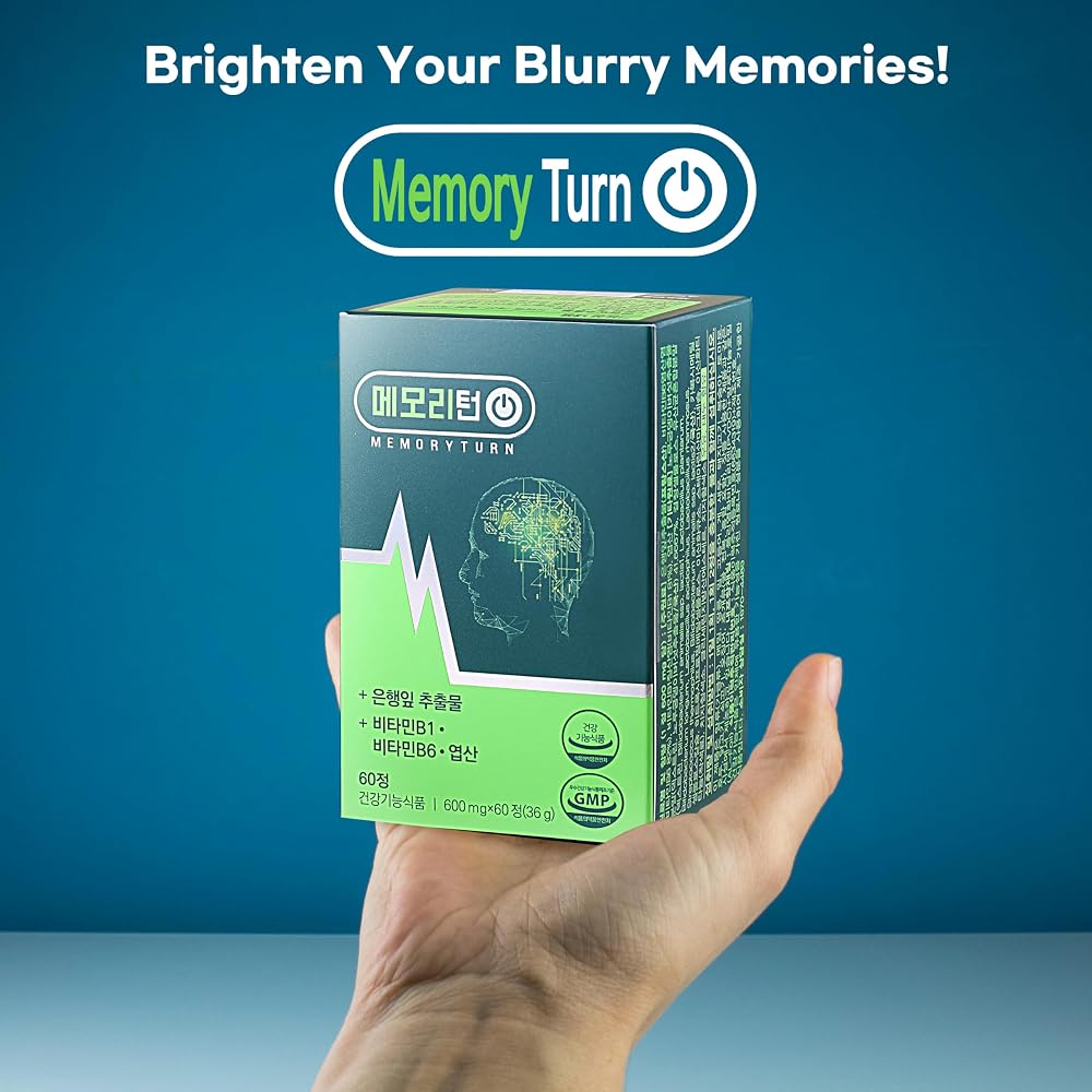 Memoryturn Brain Supplement with Lion's Mane & Ginkgo Biloba - 60 Capsules - image 5