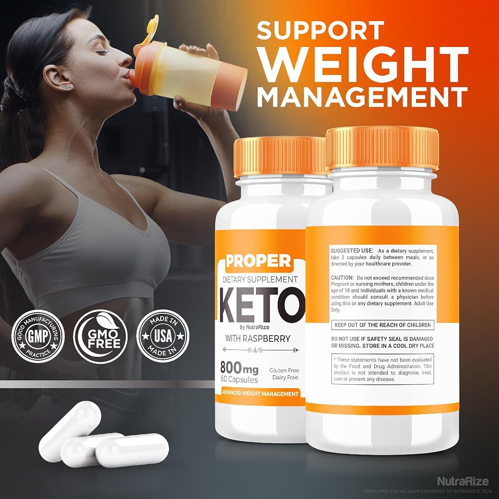 NutraRize Proper Keto ACV Capsules 800MG - 300 Capsules - image 8