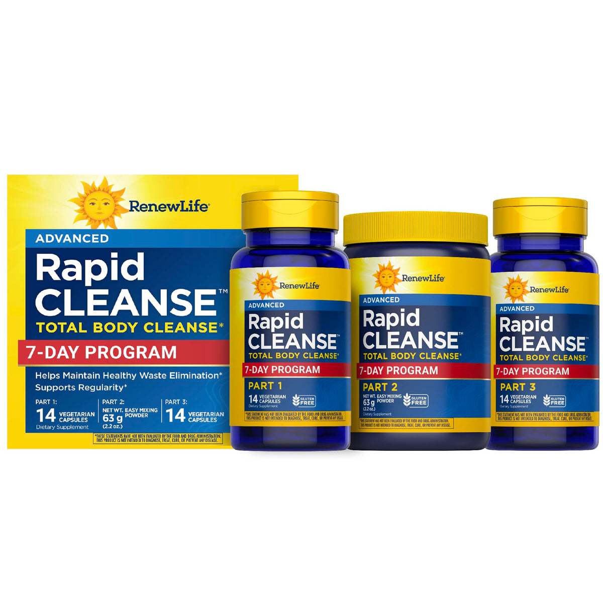 Renew Life 7-Day Rapid Total Body Cleanse - 14 Count