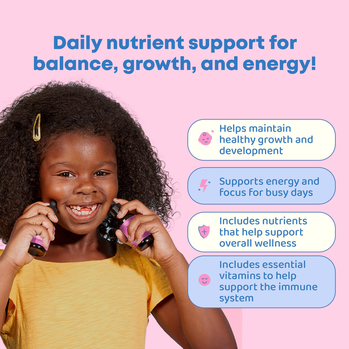JoySpring ZincBerry Kids Zinc Drops Elderberry - 2 fl oz - image 3
