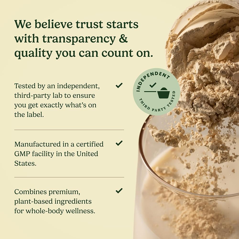 Field's Great Plant-Based Protein with Fiber for Muscle Maintenance
