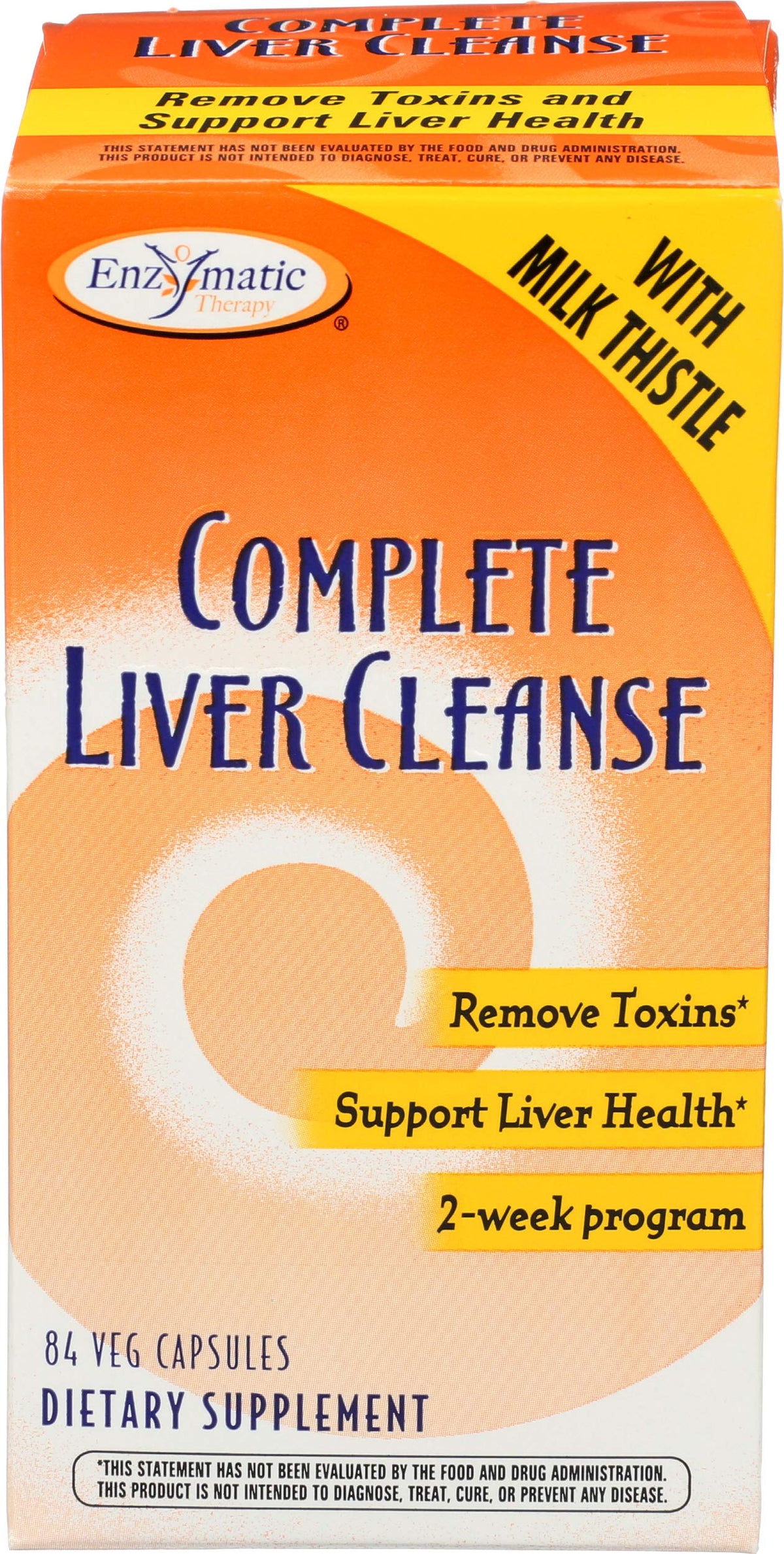Enzymatic Therapy Complete Liver Cleanse - 84 Vegetarian Capsules