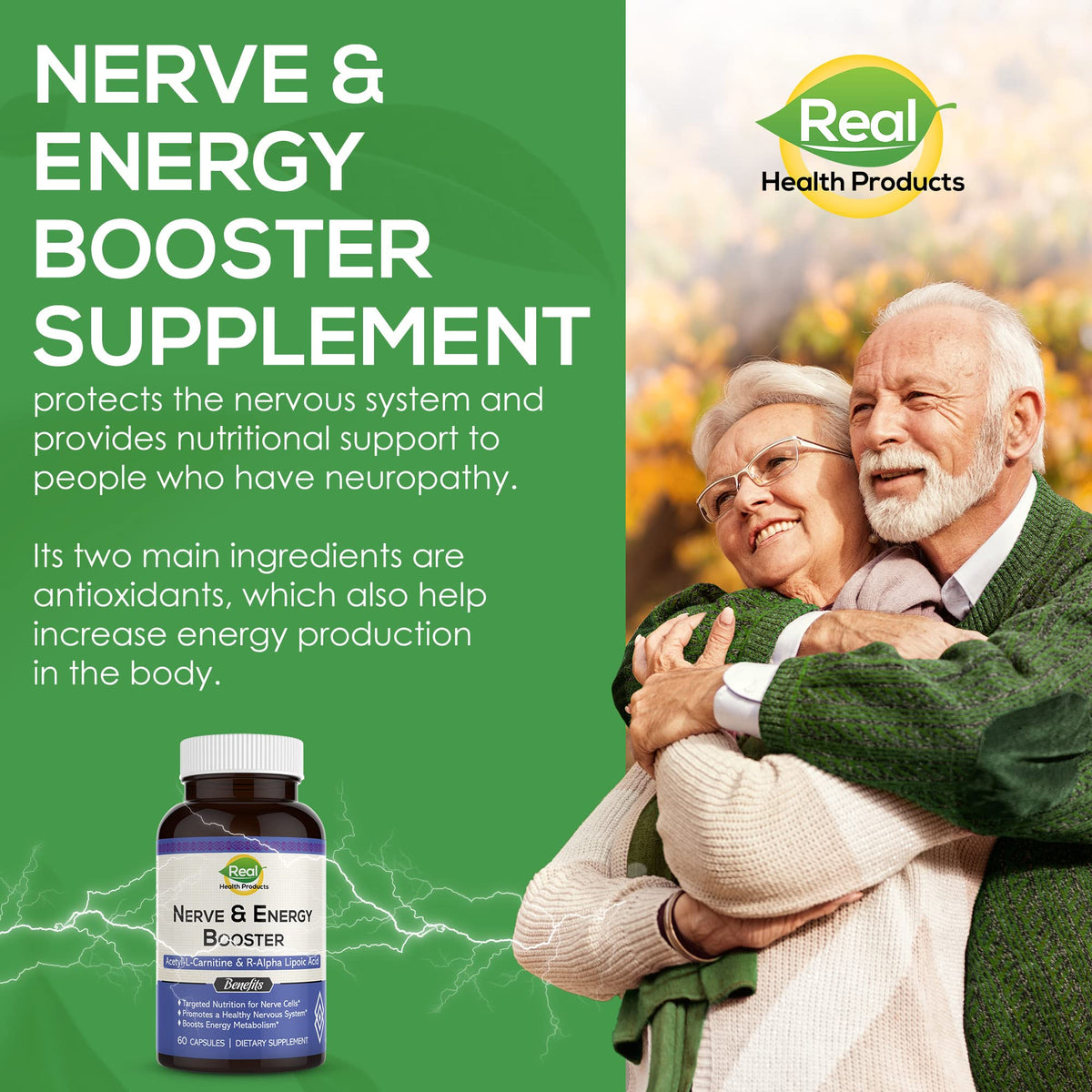 RHP ALA Supplement R-Alpha Lipoic Acid 300mg & Acetyl L-Carnitine - 60 Capsules - image 5