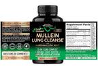 NUTRAHARMONY Mullein Lung Detox - Mullein Leaf Extract - Marshmallow