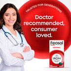 Feosol Original Iron Supplement Tablets 65mg - 240 Tablets - image 5