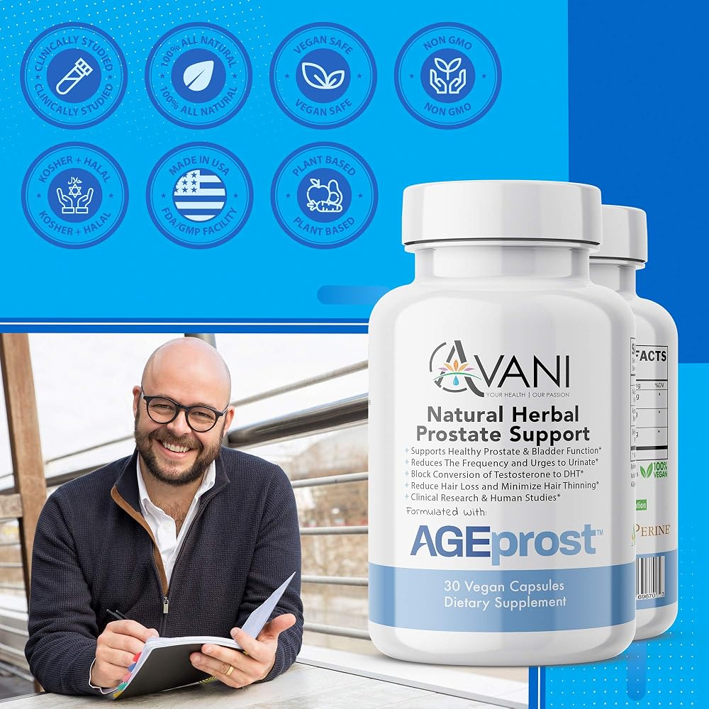 Avani Health AGEprost Prostate Support - 30 Capsules - image 3