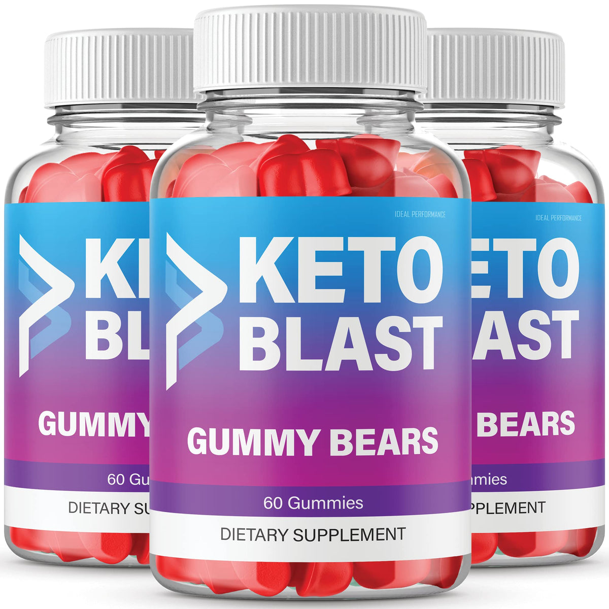 IDEAL PERFORMANCE Blast Keto ACV Gummies - 180 Count