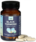 New Universe Food Organic Black Turmeric 350mg - 60 Capsules