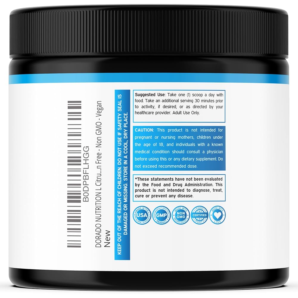 DORADO NUTRITION L Citrulline Supplements