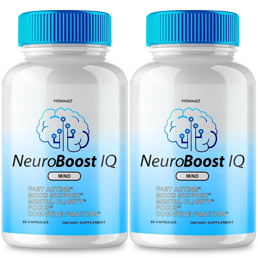 Vitavault NeuroBoost IQ Brain Health Capsules - 120 Count