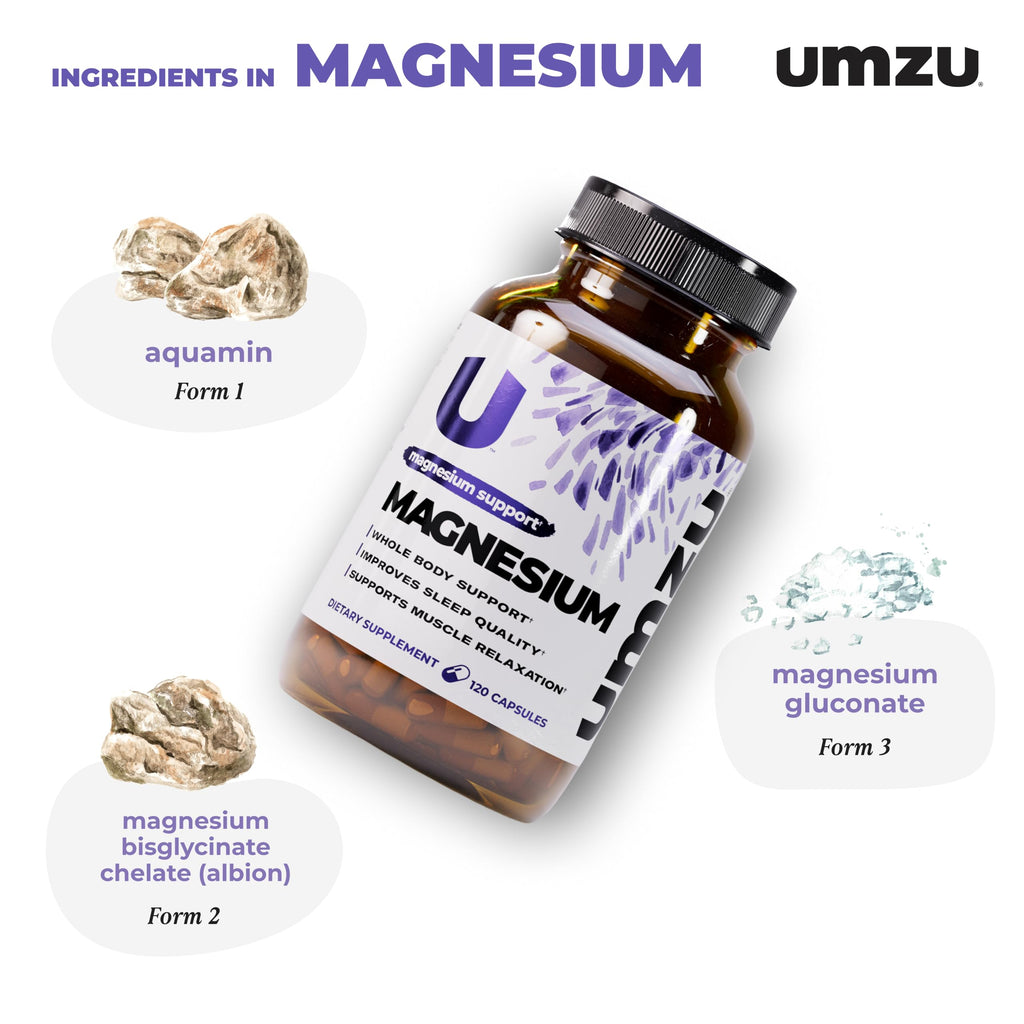 UMZU Daily Magnesium Complex Capsules - 120 Count - image 3