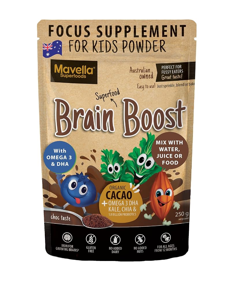 Mavella Focus Supplement for Kids Brain Boost Powder - 250g