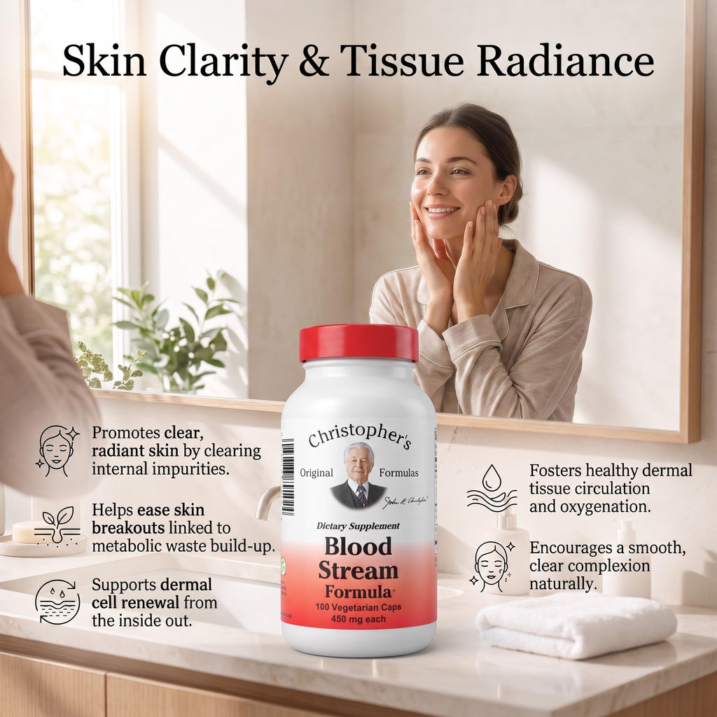Christopher's Original Formulas Blood Stream Formula - 100 Vegetarian Capsules - image 5