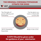 V.E.T. PHARMACEUTICALS K-CIT-V Potassium Citrate 640mg - 100 Tablets - image 8