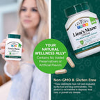 21st Century Lion's Mane 2,100mg with Black Pepper - 60 Capsules - image 3