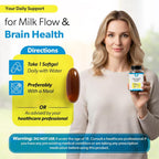 TRUEMED Organic Sunflower Lecithin Breastfeeding Supplement