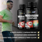 Organic Cadane Mushroom Complex 19-in-1 - 120 Capsules - image 6