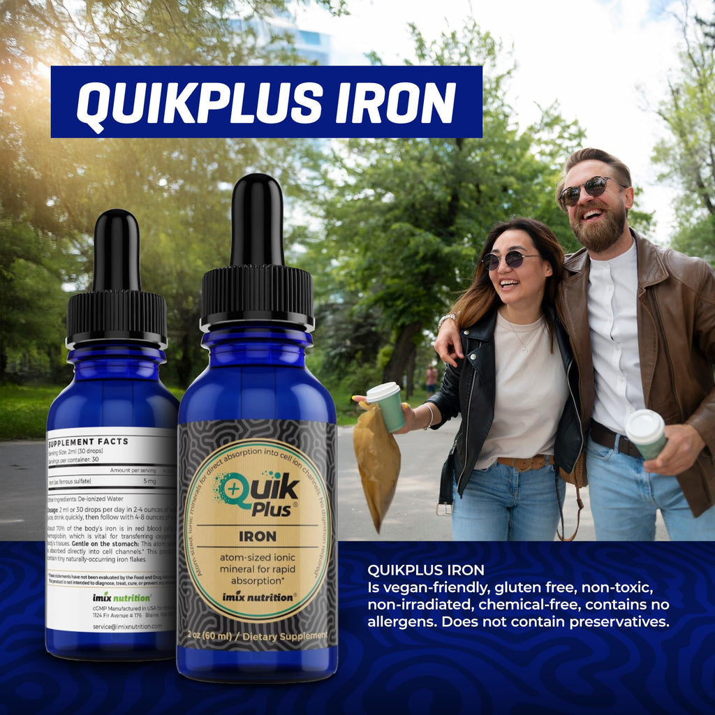 Imix Nutrition QuikPlus Liquid Mineral Supplement for Adults