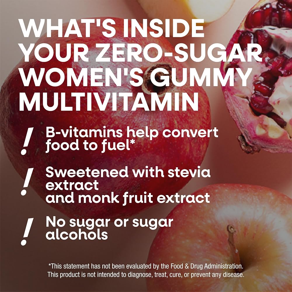 Nature's Way Alive! Zero Sugar Women's Gummy Multivitamin - 80 Gummies - image 6