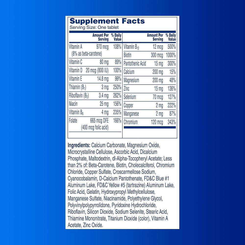 One A Day Men's Pro Edge Multivitamin - 50 Tablets - image 8