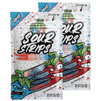 SOUR STRIPS Doubleberry Sour Candy Belts - 2 Pack