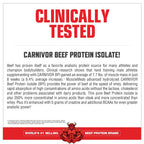 MuscleMeds Carnivor Mass Anabolic Beef Protein Gainer Vanilla - 15 Pounds - image 5