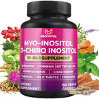 BMVINVOL Inositol Supplement with Berberine & Ashwagandha - 150 Capsules