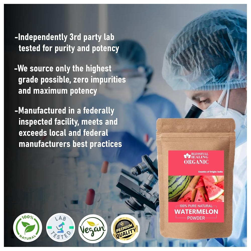 Blessfull Healing Organic Watermelon Powder - 100g - image 3