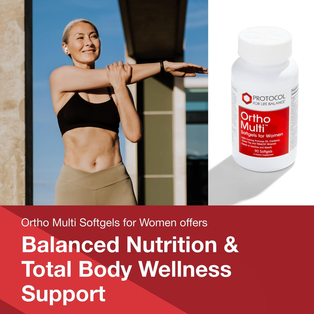 PROTOCOL FOR LIFE BALANCE Ortho Multi for Women Multivitamin - 90 Softgels - image 3