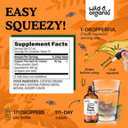 Wild & Organic Pine Bark Extract Drops Antioxidant Support - 4 fl oz - image 3