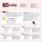 Ferrolip Iron Supplement Lemon Flavored Sachets - 20 Sachets - image 8