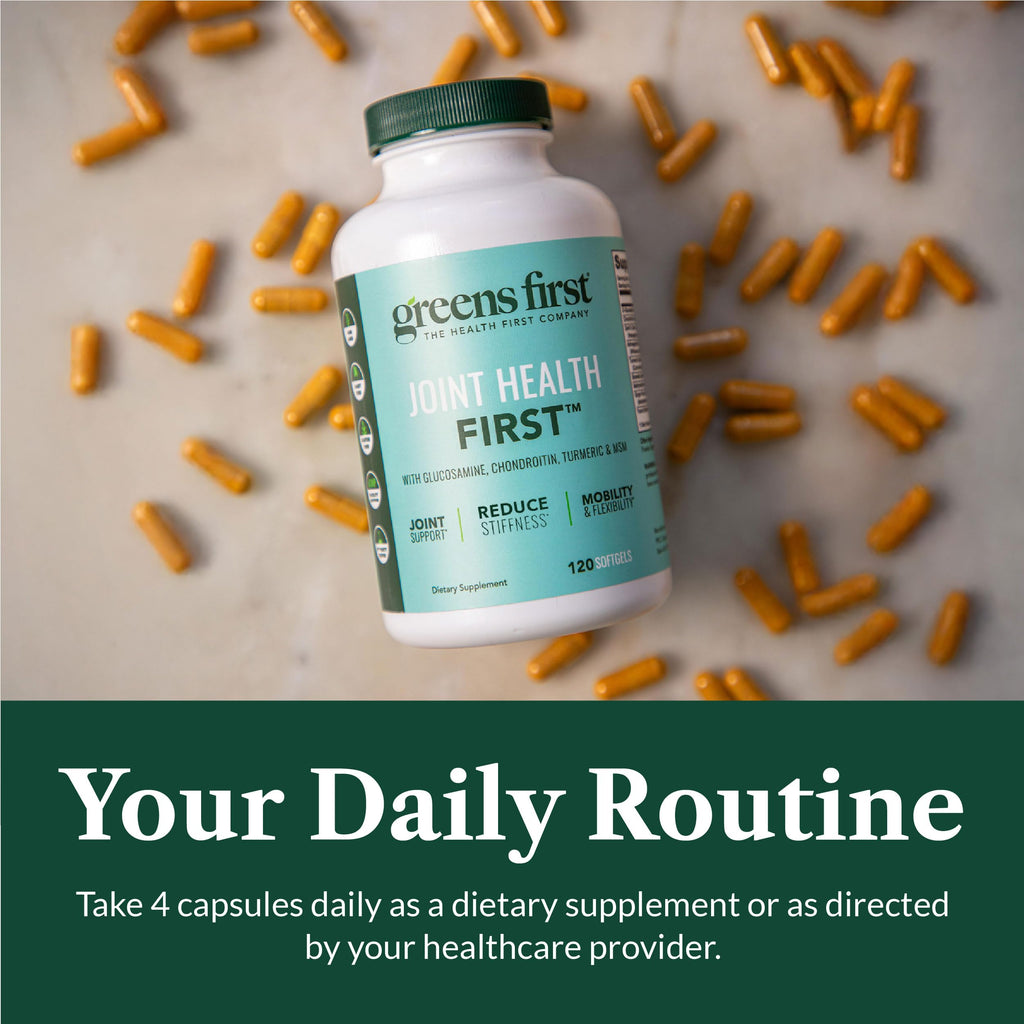 Greens First Joint Health First Natural Support - 120 Softgels - image 6