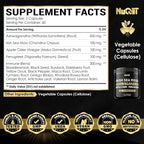 NUQIIT Organic Ashwagandha Capsules with Sea Moss & Apple Cider Vinegar - image 2