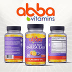 Abba Vitamins Omega 3,6,9 Sugar Free Gummies, Orange - 60 Gummies - image 7