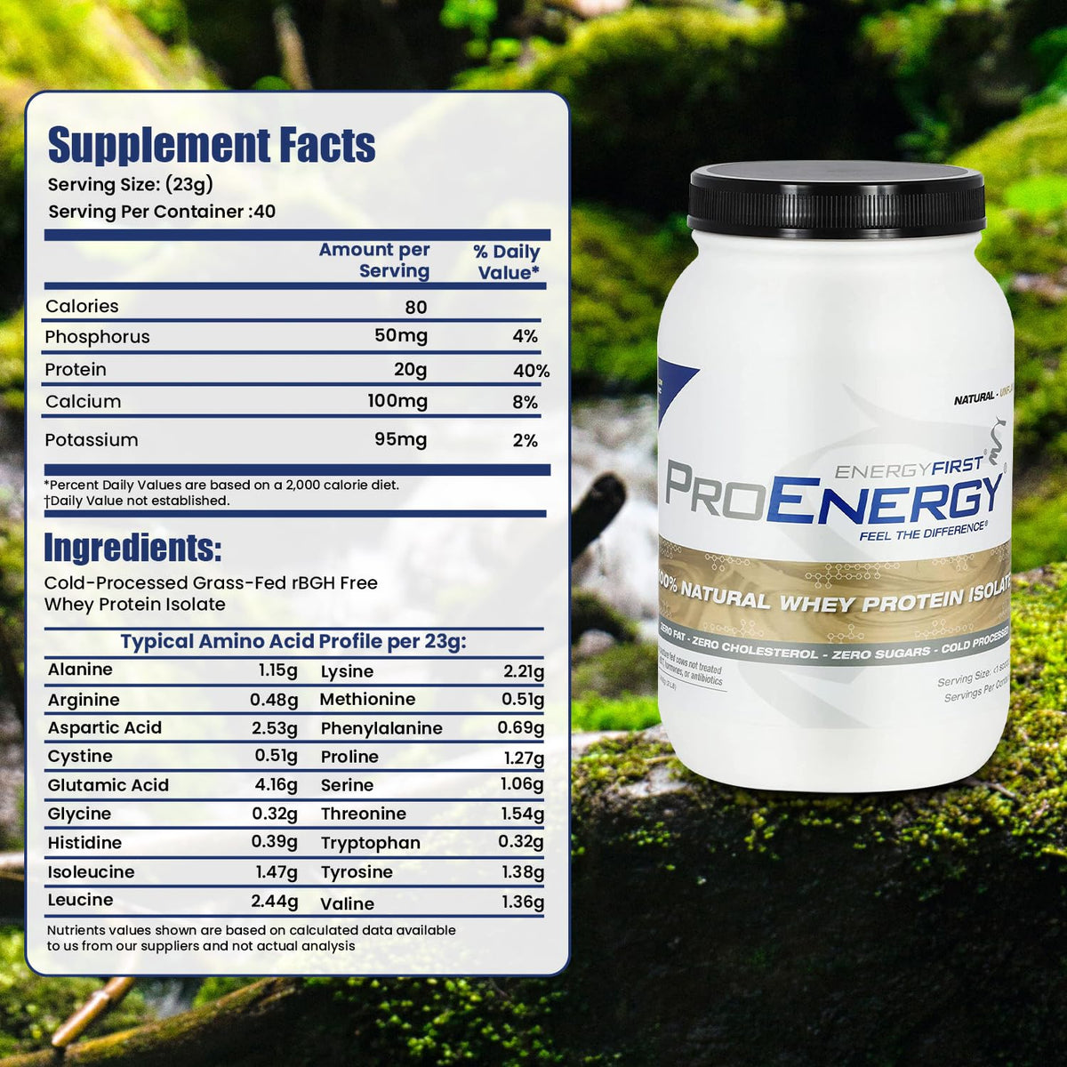 EnergyFirst Whey Protein Powders…