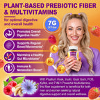 NEVISS Psyllium Husk Fiber Gummies Sugar Free