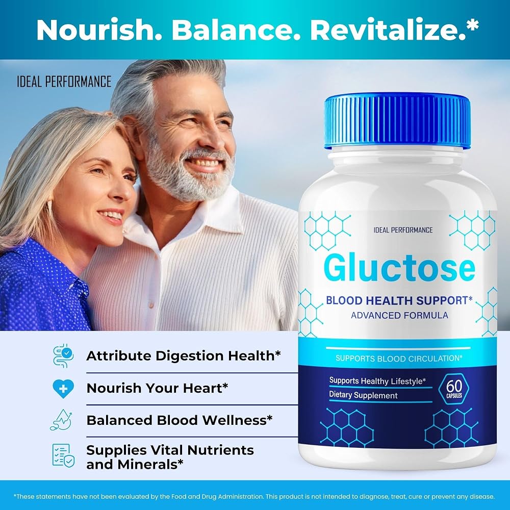 IDEAL PERFORMANCE Gluctose Blood Support Formula - 180 Capsules - image 5