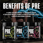 NutraBio Pre-Workout Powder Blue Raspberry - 20.8 oz - image 7