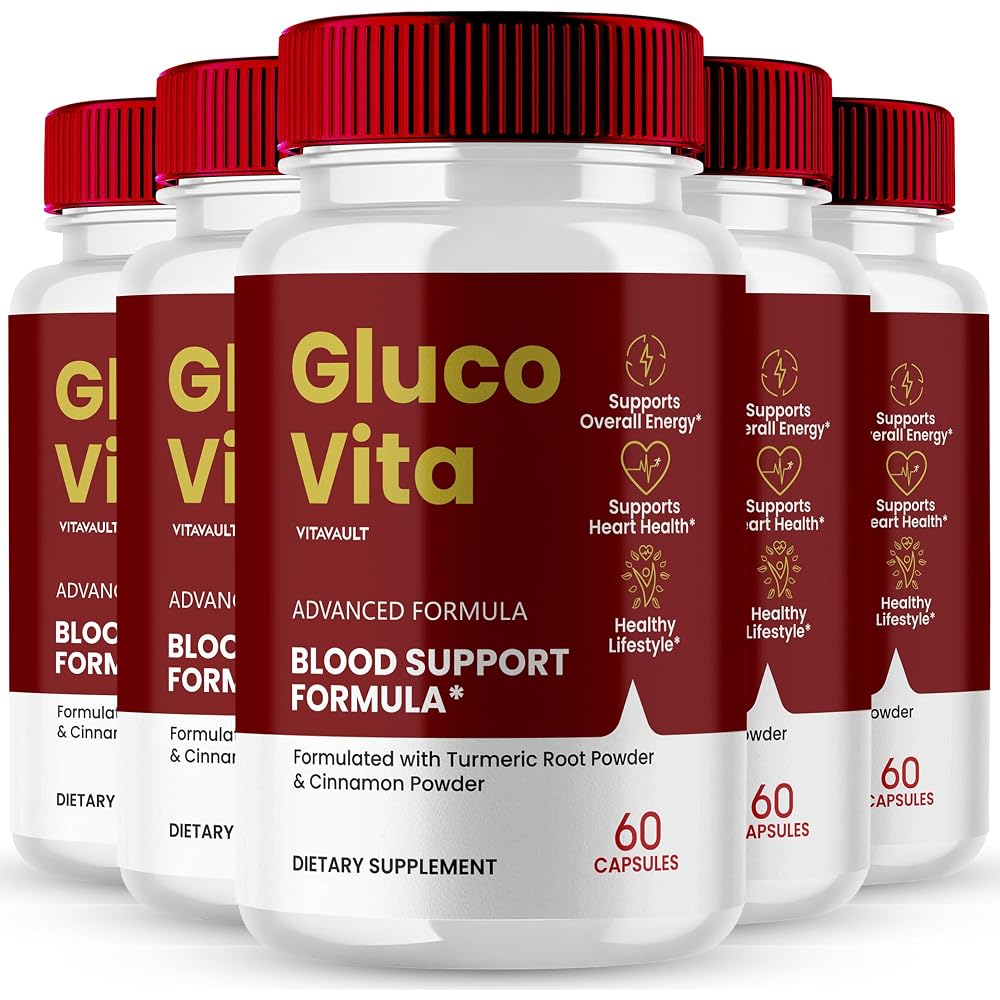 Vitavault Gluco Vita Support Formula Capsules - 300 Count