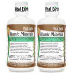 Vital Earth Minerals Humic Minerals Fulvic Acid Supplement - 64 Fl Oz