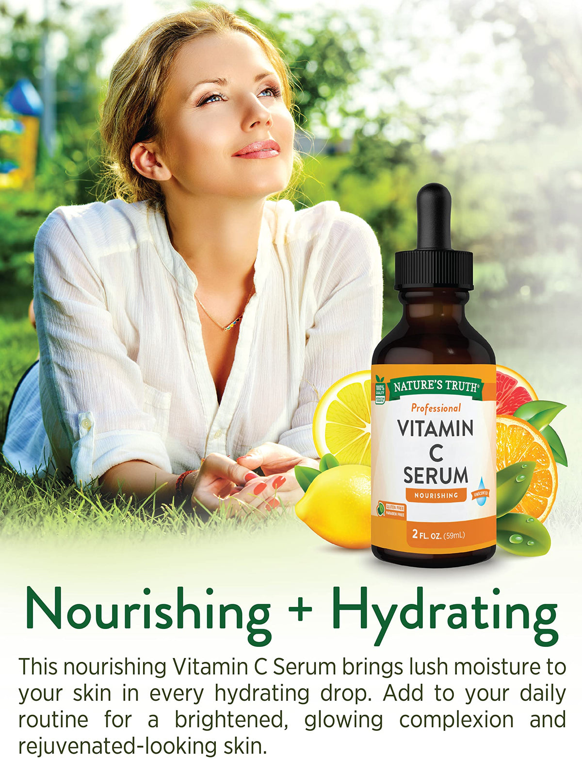 Nature's Truth Vitamin C Serum for Face & Skin - 2 fl oz - image 4