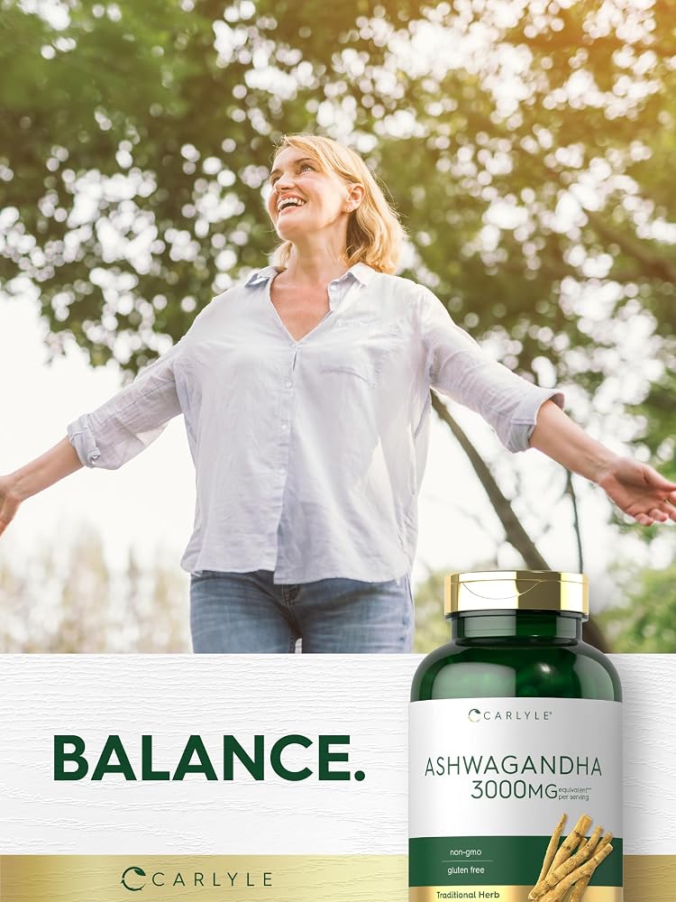 Carlyle Ashwagandha Supplement - 300 Capsules - image 6