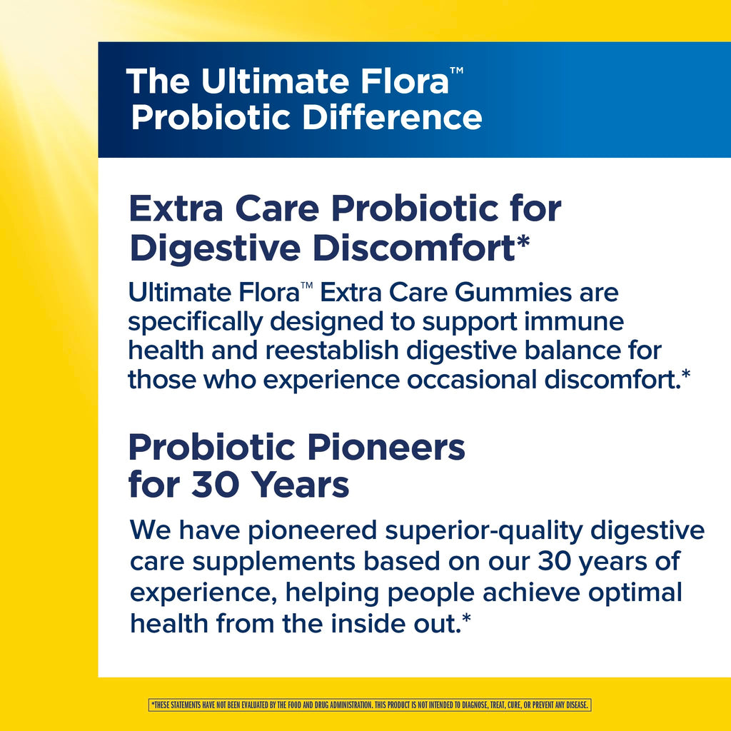 Renew Life Ultimate Flora Extra Care Probiotic Gummies - 48 Count - image 3
