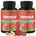 Organic Cadane Forskolin Supplement with Turmeric & Green Tea - 120 Capsules