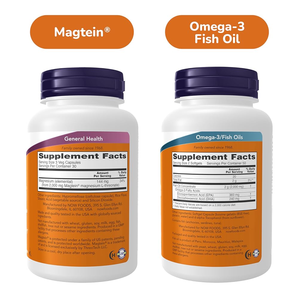 Now Supplements, Magtein™ with Patented Form of Magnesium (Mg)