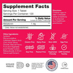 Zahler 1MG Children's Melatonin for Kids - Sleep Support and Quality